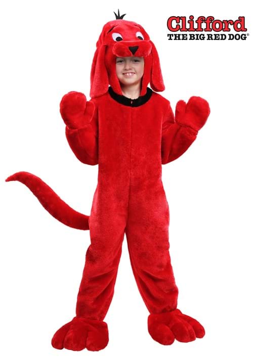 Clifford the Big Red Dog Costume for Kids - US 0250