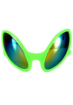 Green Close Encounter Alien Glasses - US 4369