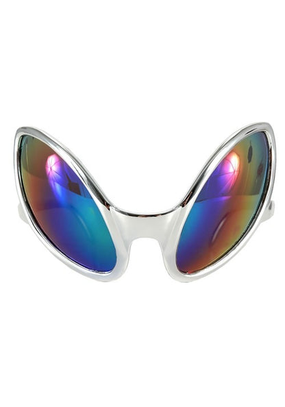 Close Encounter Silver Rainbow Tint Glasses - US 2679
