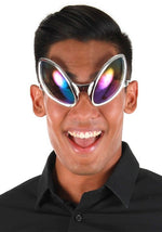 Close Encounter Silver Rainbow Tint Glasses - US 2679