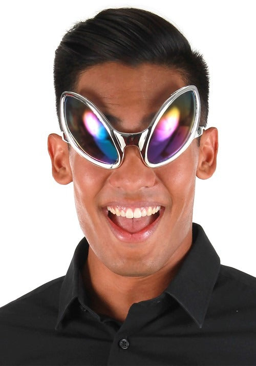 Close Encounter Silver Rainbow Tint Glasses - US 2679