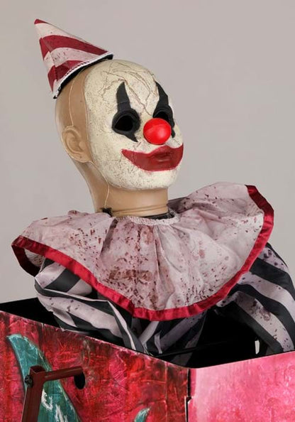 6FT Animated Evil Clown Ferris Wheel Decoration - US 6127