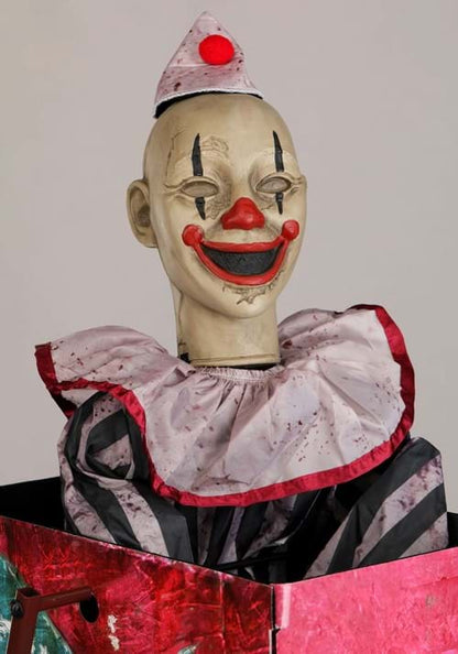 6FT Animated Evil Clown Ferris Wheel Decoration - US 6127