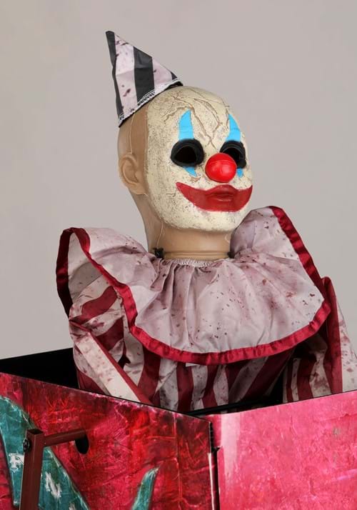 6FT Animated Evil Clown Ferris Wheel Decoration - US 6127