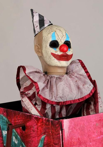 6FT Animated Evil Clown Ferris Wheel Decoration - US 6127