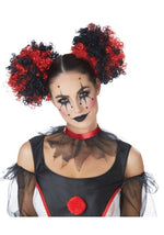 Clown Hair Clip-On Puff Buns - US 7251