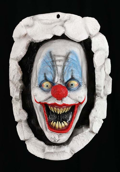 16-Inch Evil Clown Wall Prop Decoration - US 2930