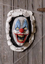 16-Inch Evil Clown Wall Prop Decoration - US 2930