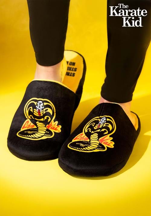 Cobra Kai Adult Slip On Slippers - US 9769