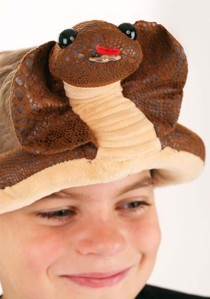 Cobra Plush Spray Costume Hat - US 7543