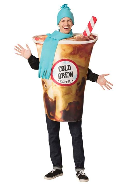 Cold Brew Coffee Costume for Adults - US 8831
