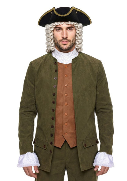 Colonial Tricorn Hat Costume Accessory Kit - US 0931