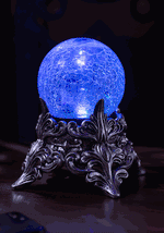 7-Inch Mystic Color Changing Crystal Ball Decoration - US 1211