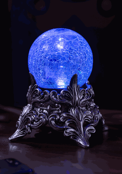 7-Inch Mystic Color Changing Crystal Ball Decoration - US 1211
