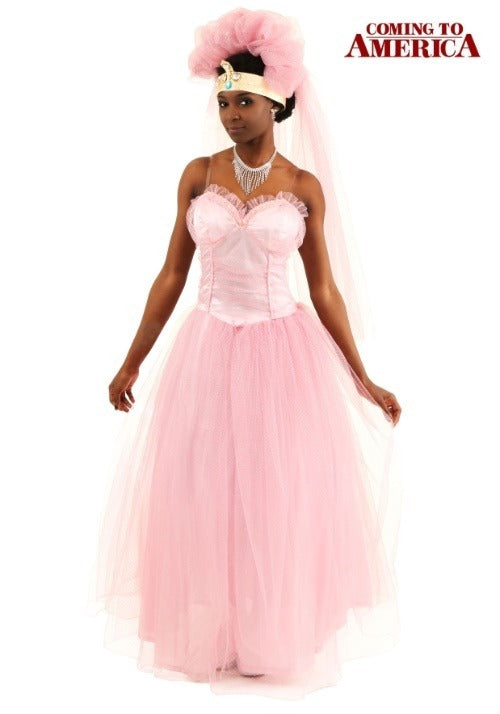 Coming to America Wedding Dress Costume for Women - US 7929