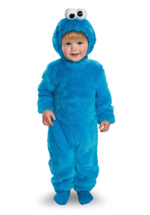 Cookie Monster Costume with Light-Up Eyes - US 9024