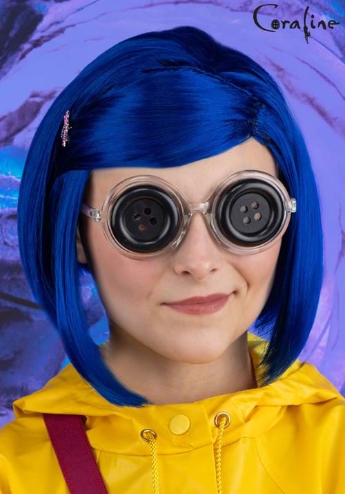 Button Eye Coraline Costume Glasses - US 9440