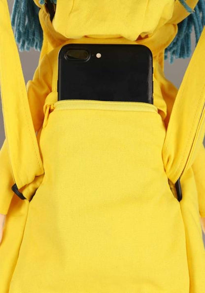 Plush Coraline Doll Backpack - US 3033