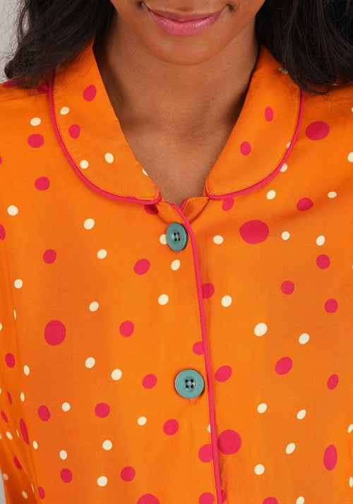 Coraline Pajamas Top & Bottom Set for Women - US 7860