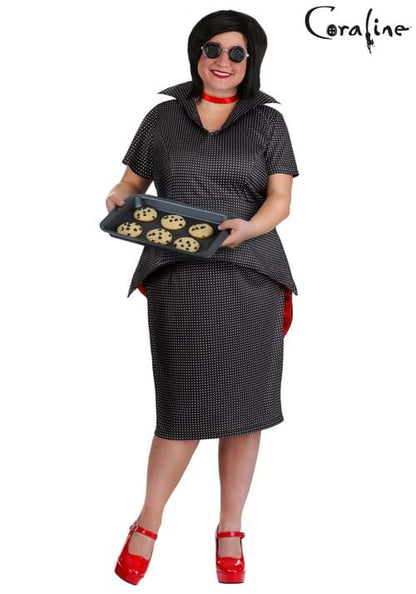 Plus Size Coraline Other Mother Costume - US 1544