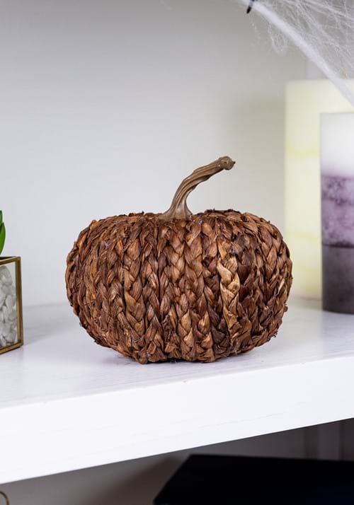 5-Inch Cornpeel Brown Pumpkin Prop - US 3810