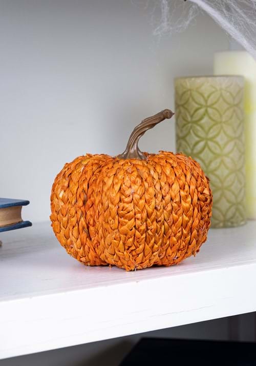 5-Inch Cornpeel Orange Pumpkin Prop - US 1548