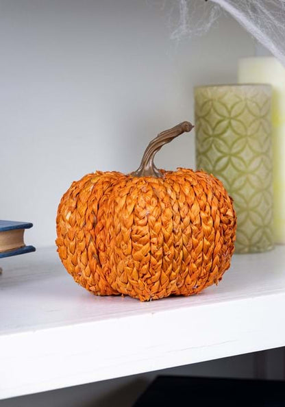 5-Inch Cornpeel Orange Pumpkin Prop - US 1548