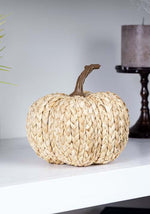 5-Inch Cornpeel White Pumpkin Prop - US 7190