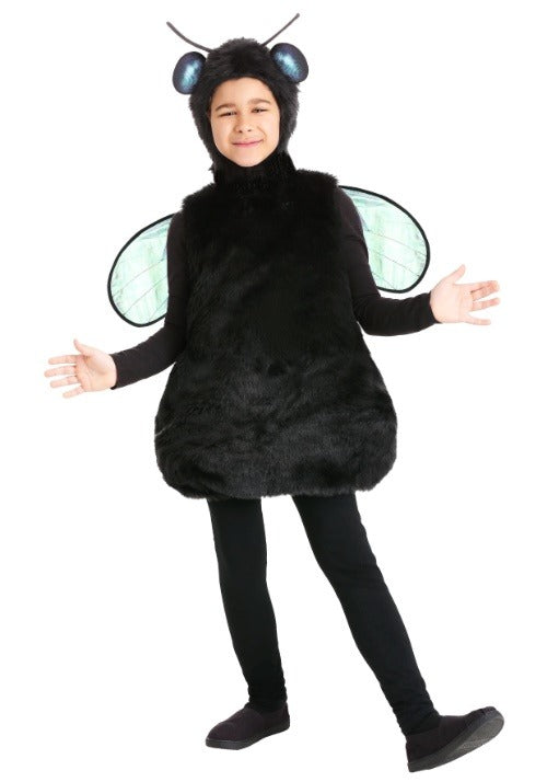 Kids Black Fly Costume - US 5850