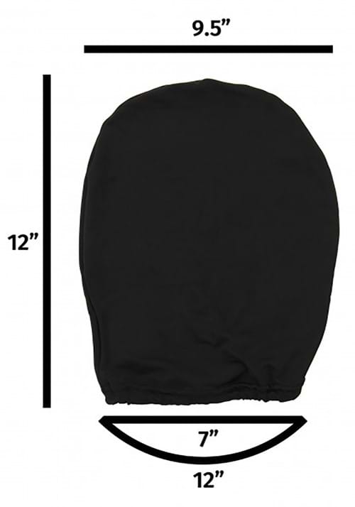 Costume Black Headsock Accessory - US 3394