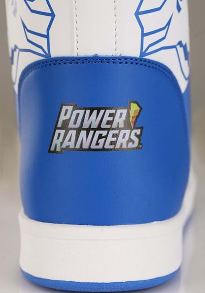 Blue Power Rangers Costume Inspired Sneakers for Adults - US 0995