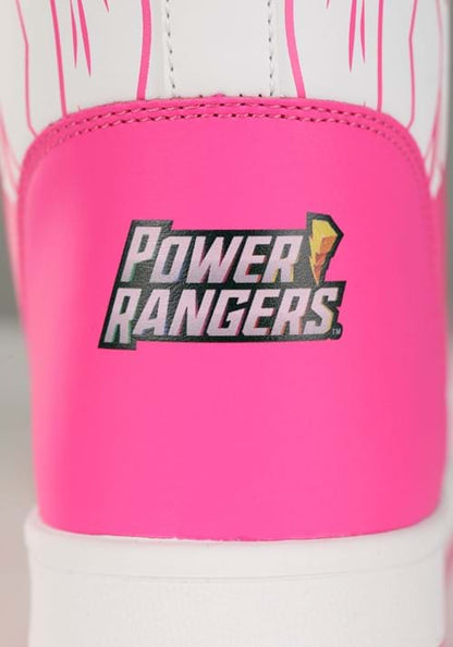 Pink Power Rangers Costume Inspired Adult Sneakers - US 1449