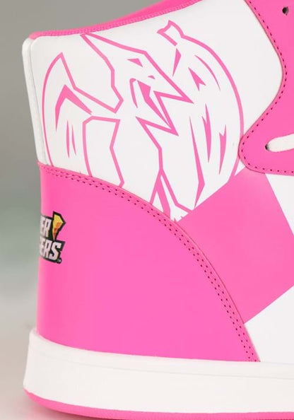 Pink Power Rangers Costume Inspired Adult Sneakers - US 1449