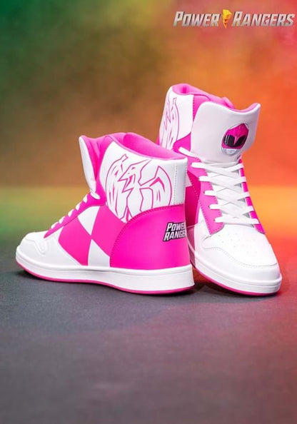 Pink Power Rangers Costume Inspired Adult Sneakers - US 1449