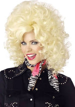 Women's Country Western Star Blonde Wig - US 2237