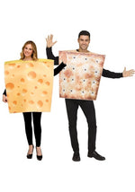 Cheese & Cracker Couples Costume Set - US 1968