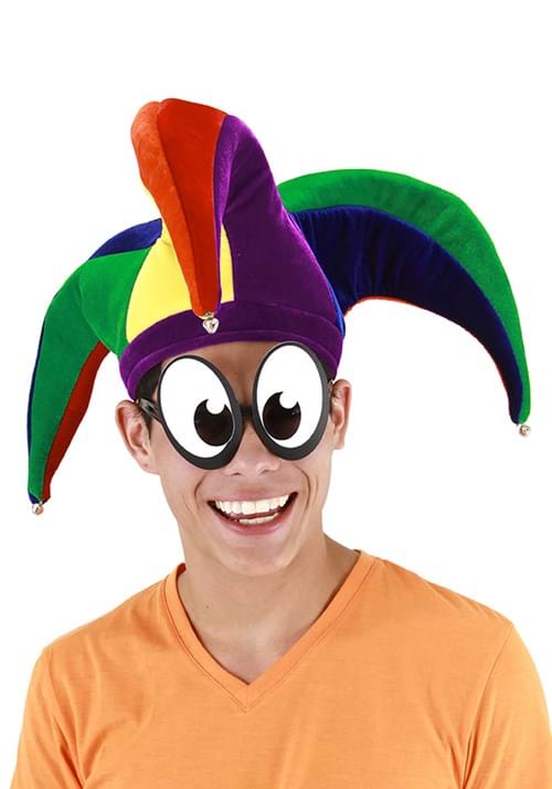 Court Jester Multicolor Costume Hat - US 4366