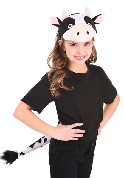 Cow Soft Headband & Tail Kit - US 3216