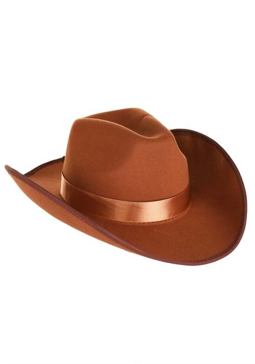 Adult Brown Western Outlaw Vigilante Cowboy Costume Hat - US 2522