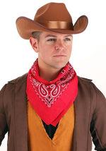 Adult Brown Western Outlaw Vigilante Cowboy Costume Hat - US 2522