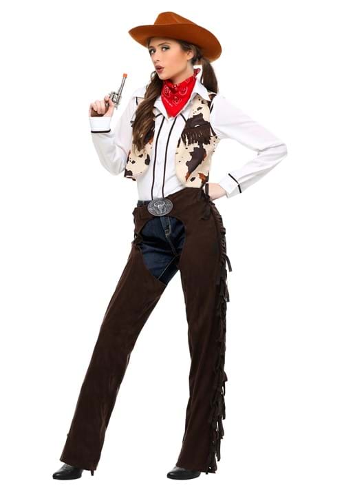 Cowgirl Chaps Costume for Women - US 4287