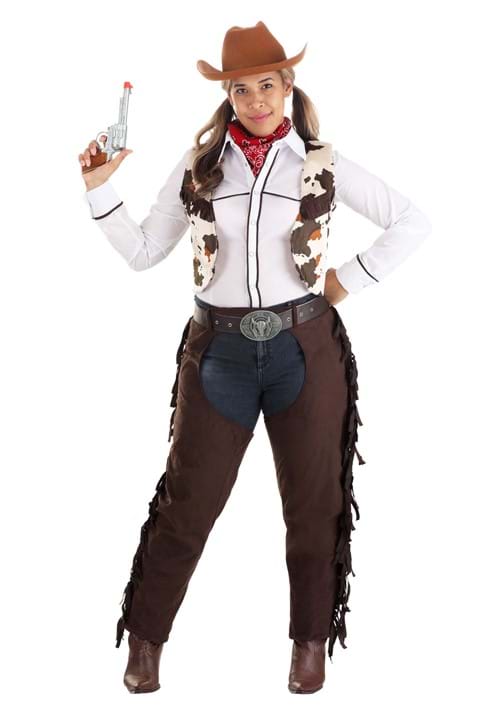 Cowgirl Chaps Costume for Women - US 4287