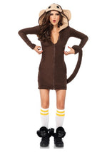 Cozy Monkey Costume for Women - US 5593