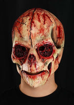 Cracked Skull Latex Mask for Adults - US 2740