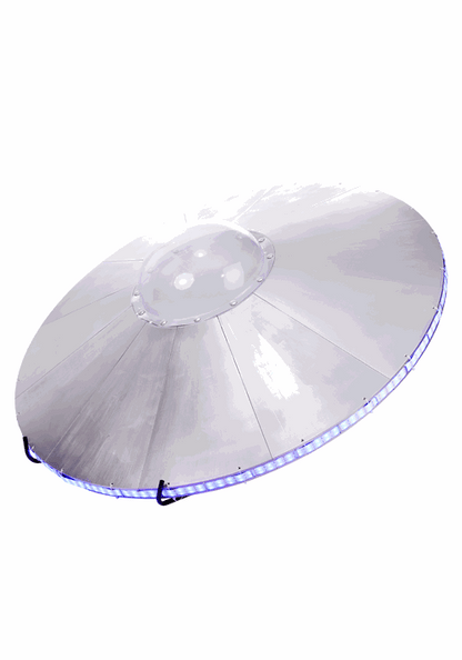 6FT Diameter Crashed Alien Spaceship Halloween Decoration - US 2069