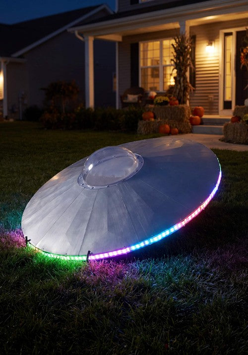 6FT Diameter Crashed Alien Spaceship Halloween Decoration - US 2069