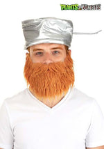 Adult Plants vs Zombies Crazy Dave Pan & Beard Costume Kit - US 2762