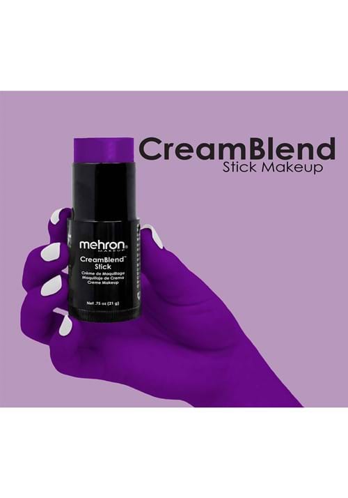Mehron CreamBlend Purple Makeup Stick - US 3720