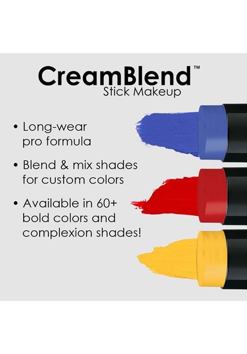 Mehron CreamBlend Purple Makeup Stick - US 3720