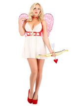 Crimson Cupid Costume Dress for Women - US 1896